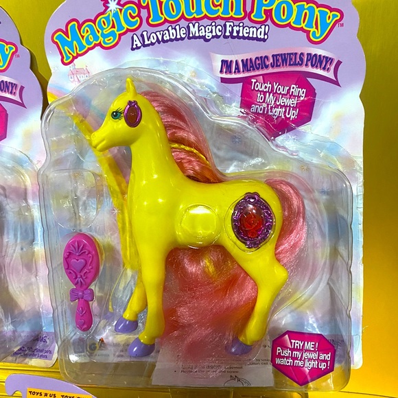 MAGIC TOUCH PONY VTG 90s MAGIC JEWELS PONIES, LIGHT UP & BLINK COLLECTION OF 3 - Picture 10 of 16